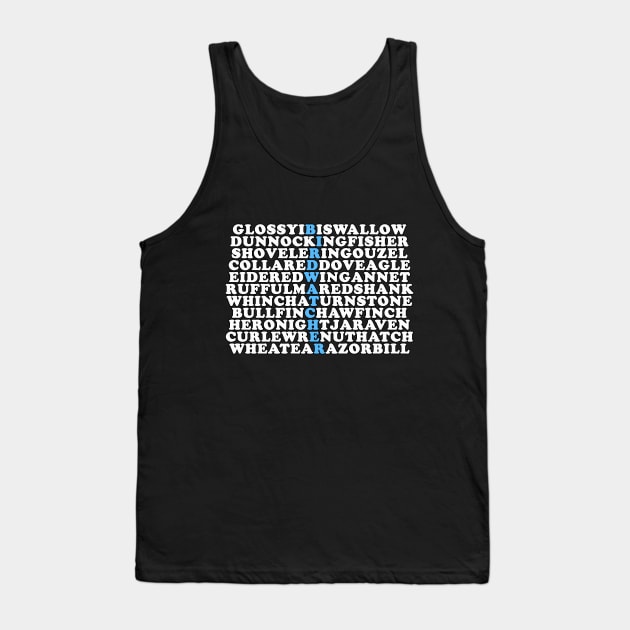 BIRDWATCHER Tank Top by barn-of-nature